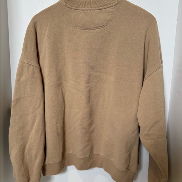 Cotton on tan sweatshirt woman’s large - Picture 3 of 8